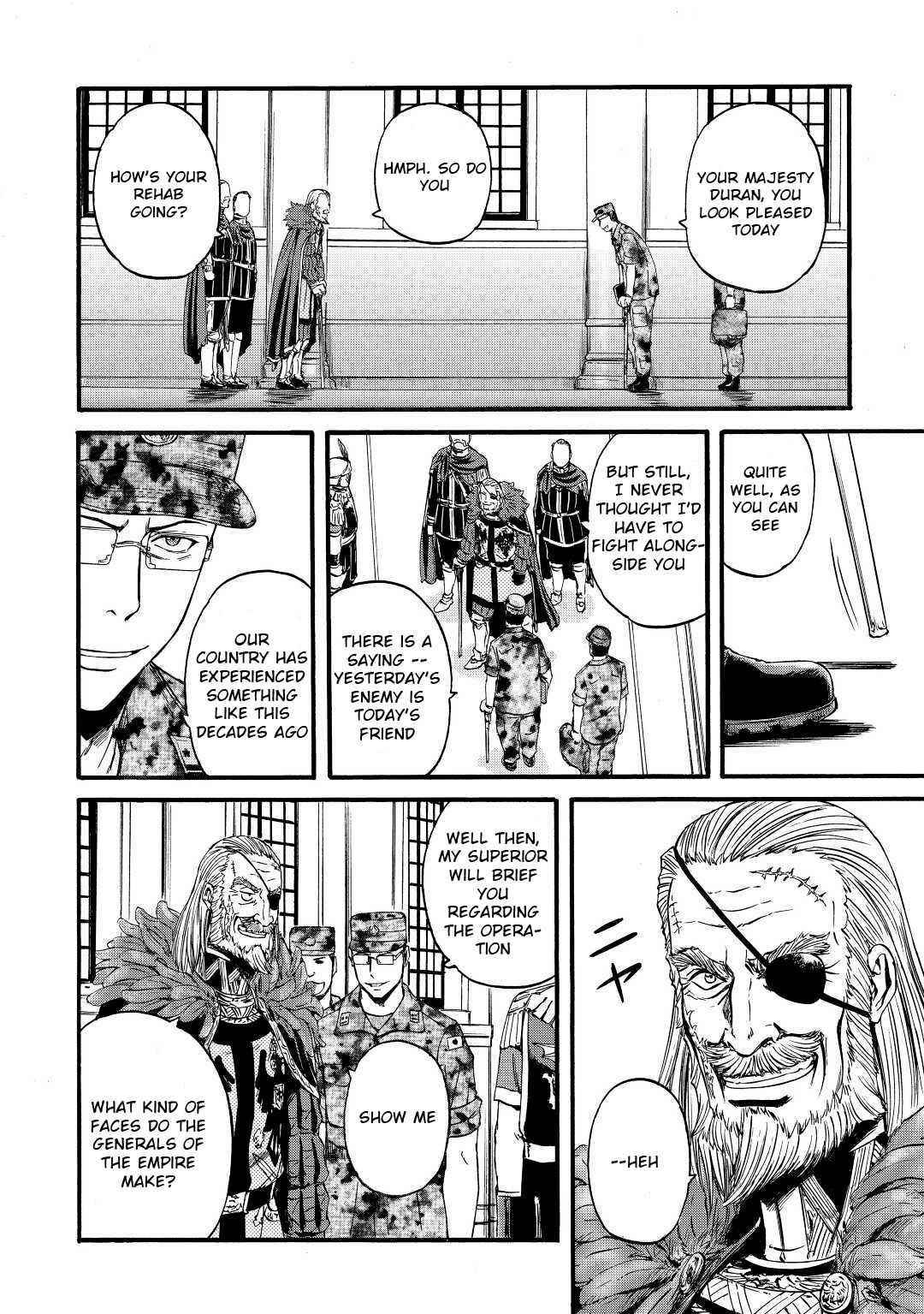 Gate – Jietai Kare No Chi Nite, Kaku Tatakeri Chapter 113 - Page 8 in English