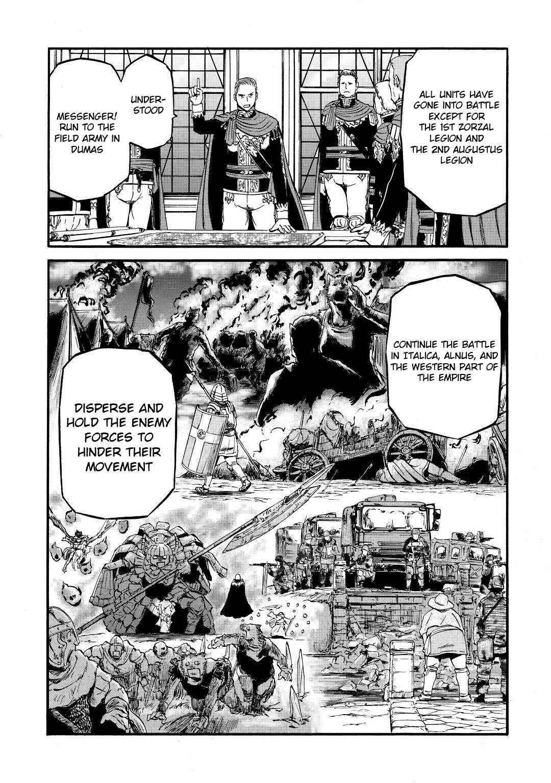 Gate – Jietai Kare No Chi Nite, Kaku Tatakeri Chapter 114 - Page 10 in English