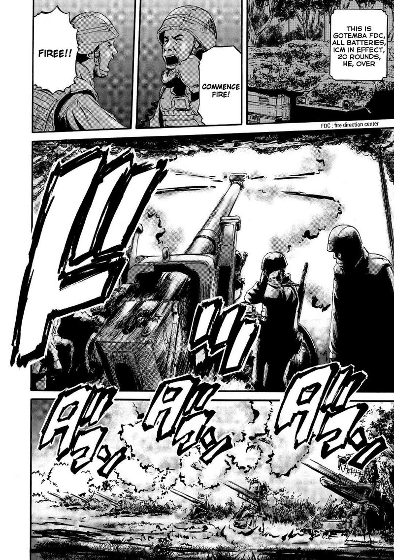 Gate – Jietai Kare No Chi Nite, Kaku Tatakeri Chapter 115 - Page 16 in English