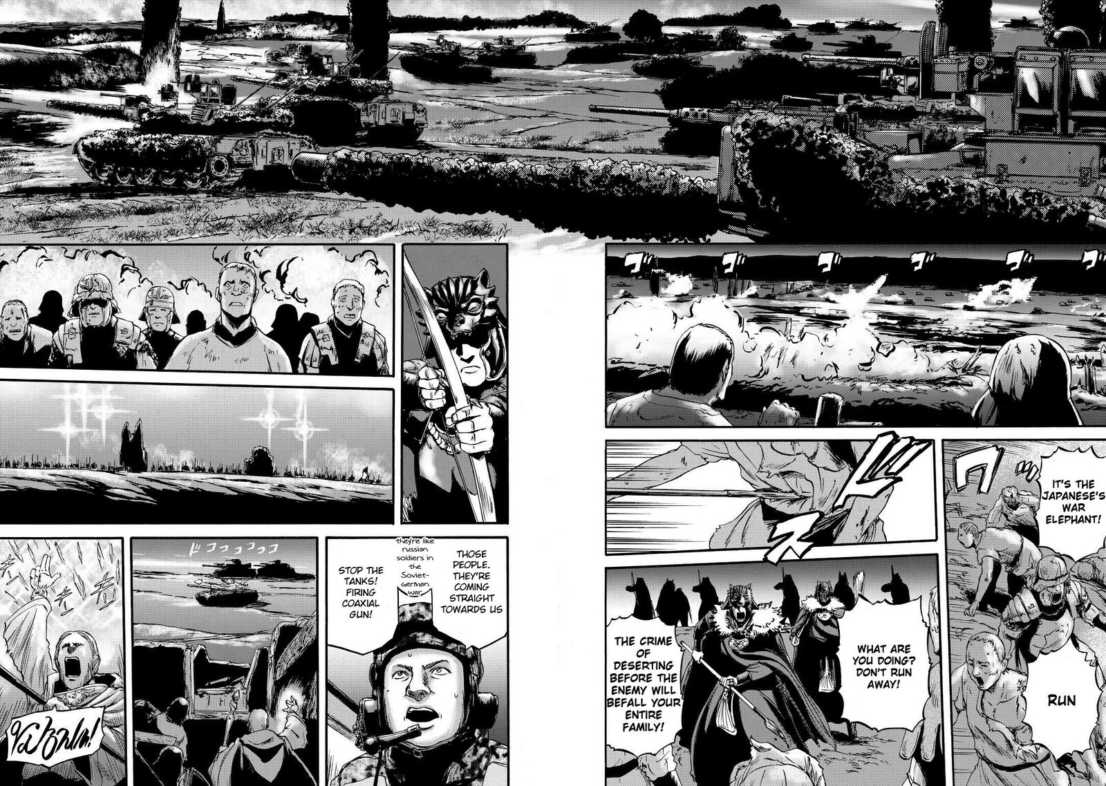 Gate – Jietai Kare No Chi Nite, Kaku Tatakeri Chapter 115 - Page 22 in English