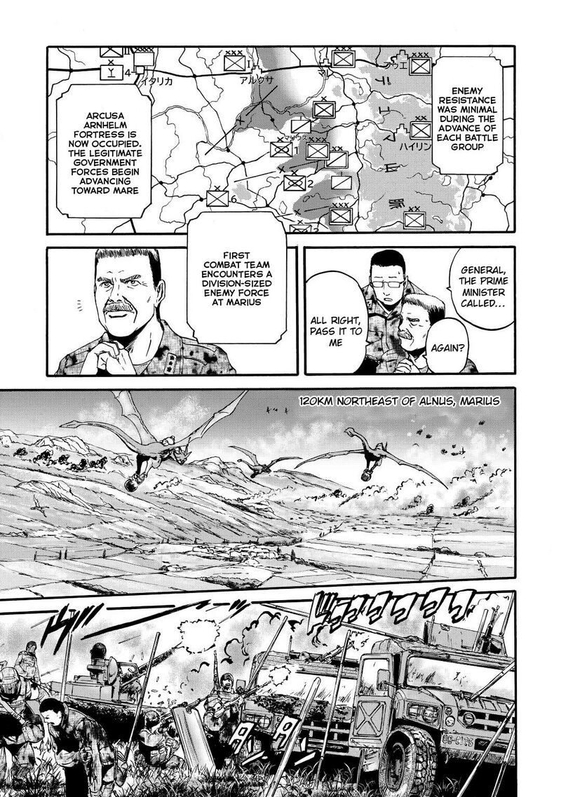 Gate – Jietai Kare No Chi Nite, Kaku Tatakeri Chapter 115 - Page 27 in English