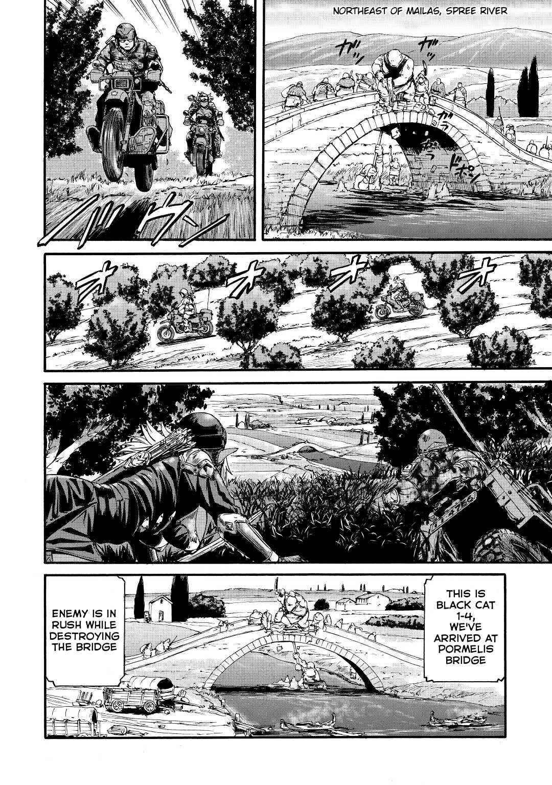 Gate – Jietai Kare No Chi Nite, Kaku Tatakeri Chapter 116 - Page 4 in English