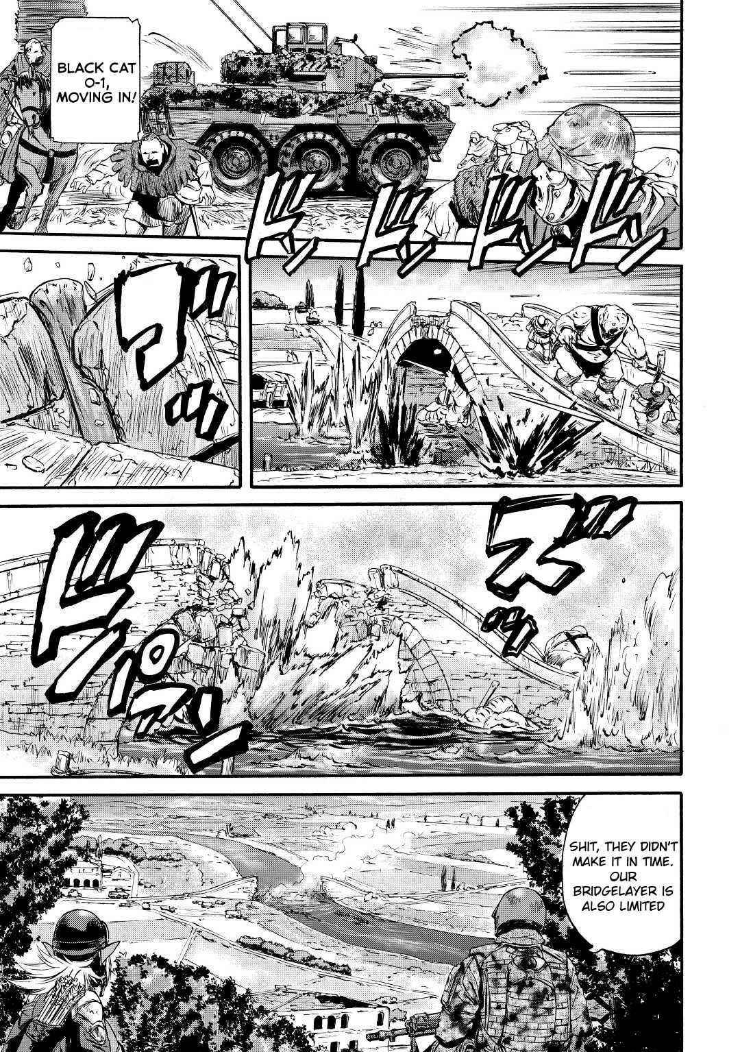 Gate – Jietai Kare No Chi Nite, Kaku Tatakeri Chapter 116 - Page 5 in English