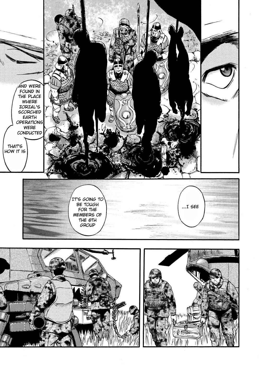Gate – Jietai Kare No Chi Nite, Kaku Tatakeri Chapter 117 - Page 17 in English