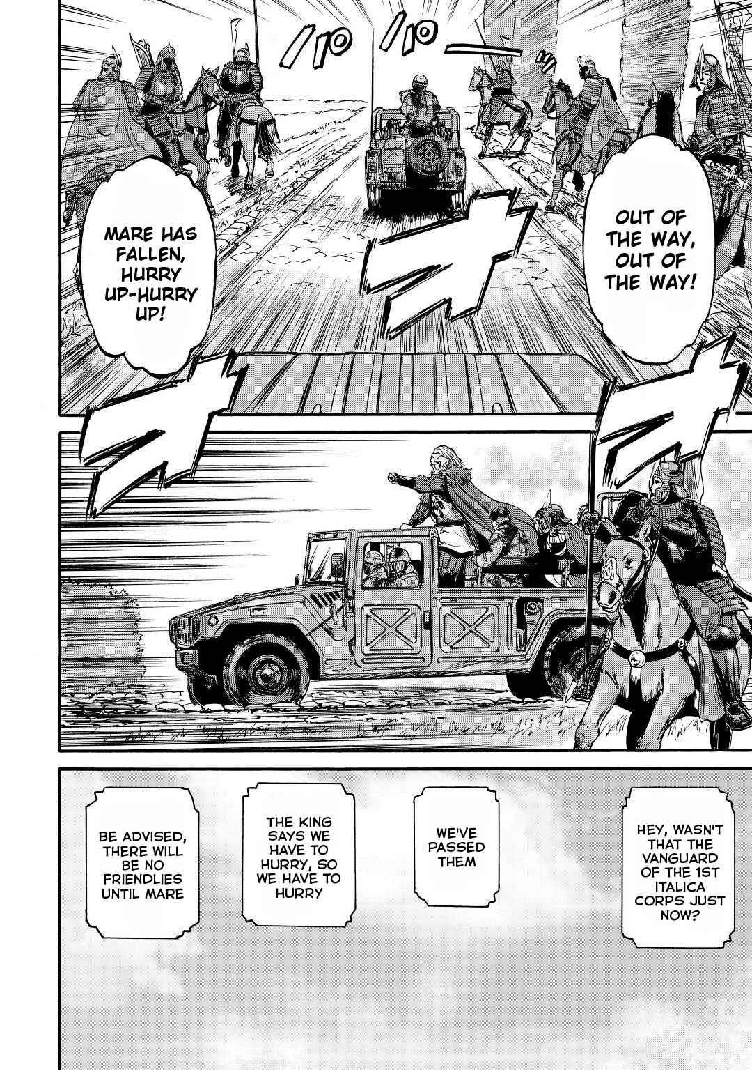 Gate – Jietai Kare No Chi Nite, Kaku Tatakeri Chapter 117 - Page 20 in English