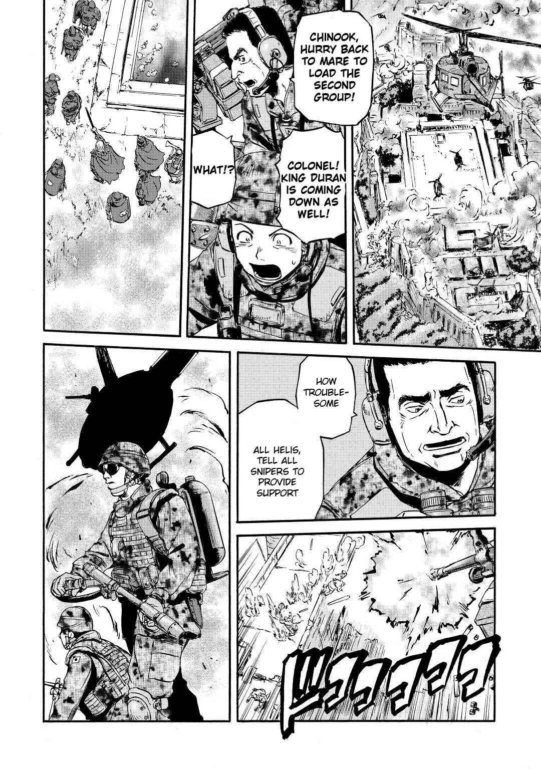 Gate – Jietai Kare No Chi Nite, Kaku Tatakeri Chapter 117 - Page 28 in English