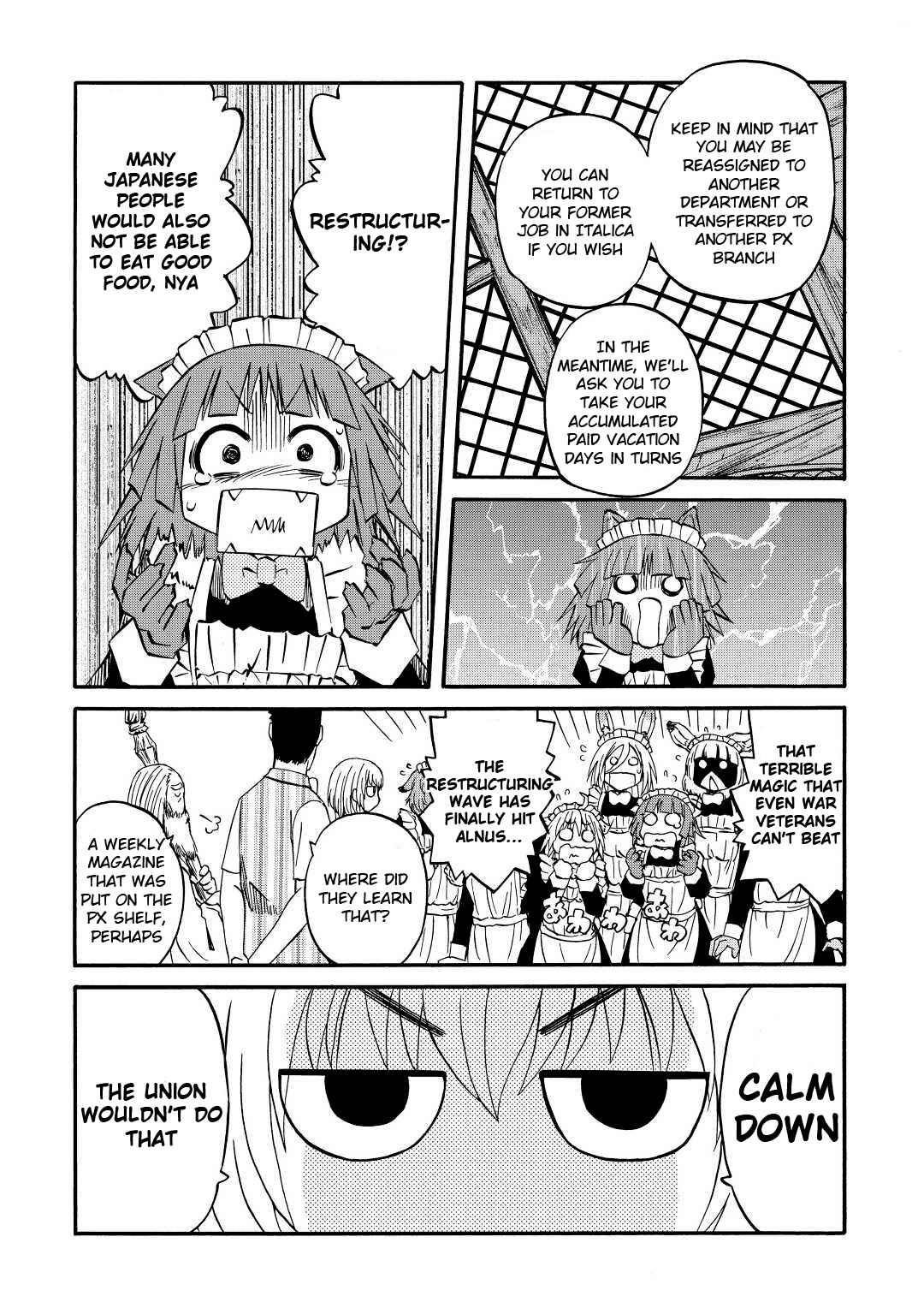 Gate – Jietai Kare No Chi Nite, Kaku Tatakeri Chapter 118 - Page 8 in English