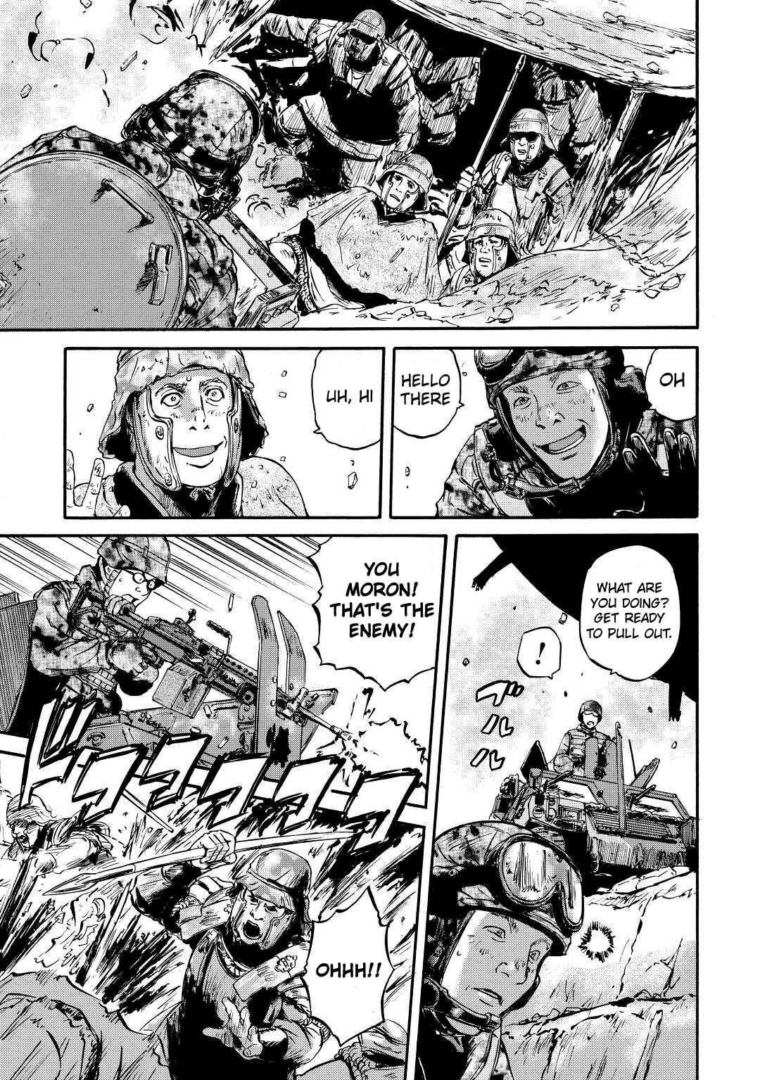 Gate – Jietai Kare No Chi Nite, Kaku Tatakeri Chapter 119 - Page 18 in English