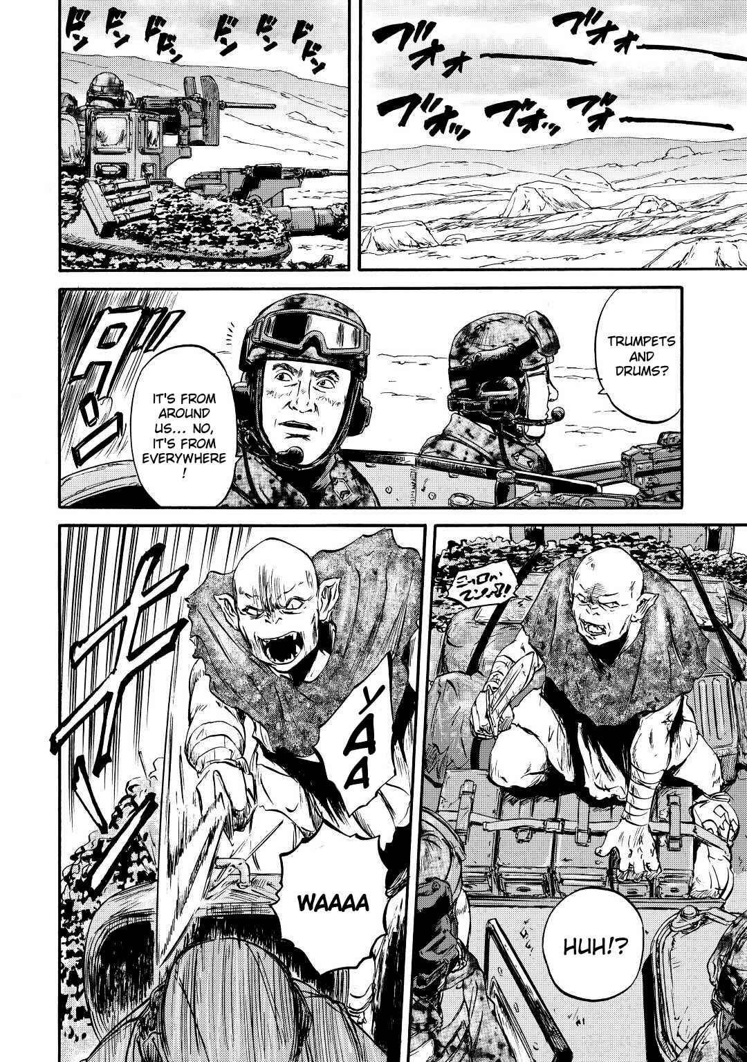 Gate – Jietai Kare No Chi Nite, Kaku Tatakeri Chapter 119 - Page 21 in English