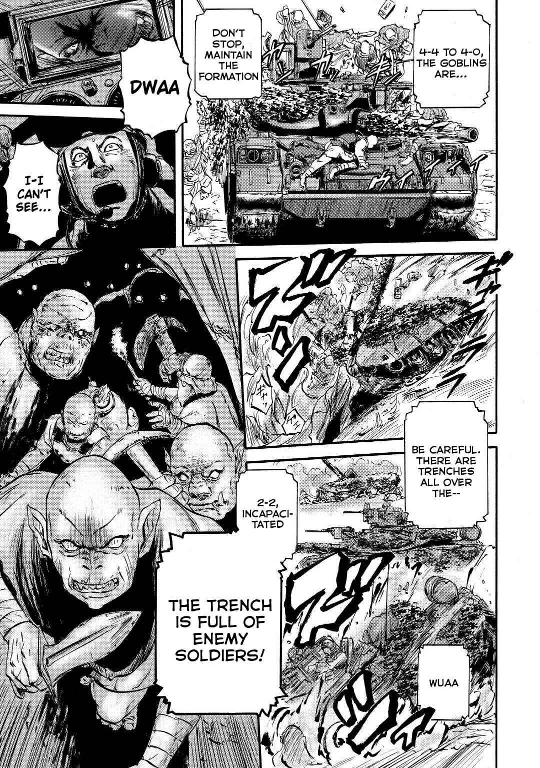Gate – Jietai Kare No Chi Nite, Kaku Tatakeri Chapter 119 - Page 22 in English