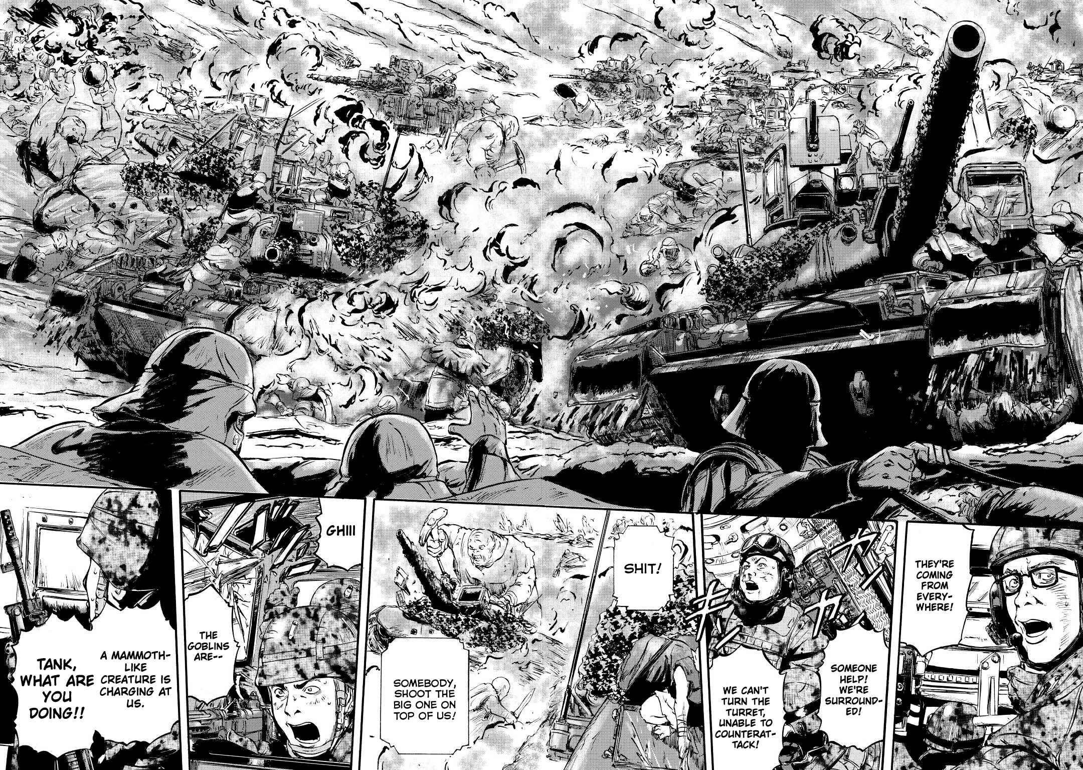 Gate – Jietai Kare No Chi Nite, Kaku Tatakeri Chapter 119 - Page 24 in English