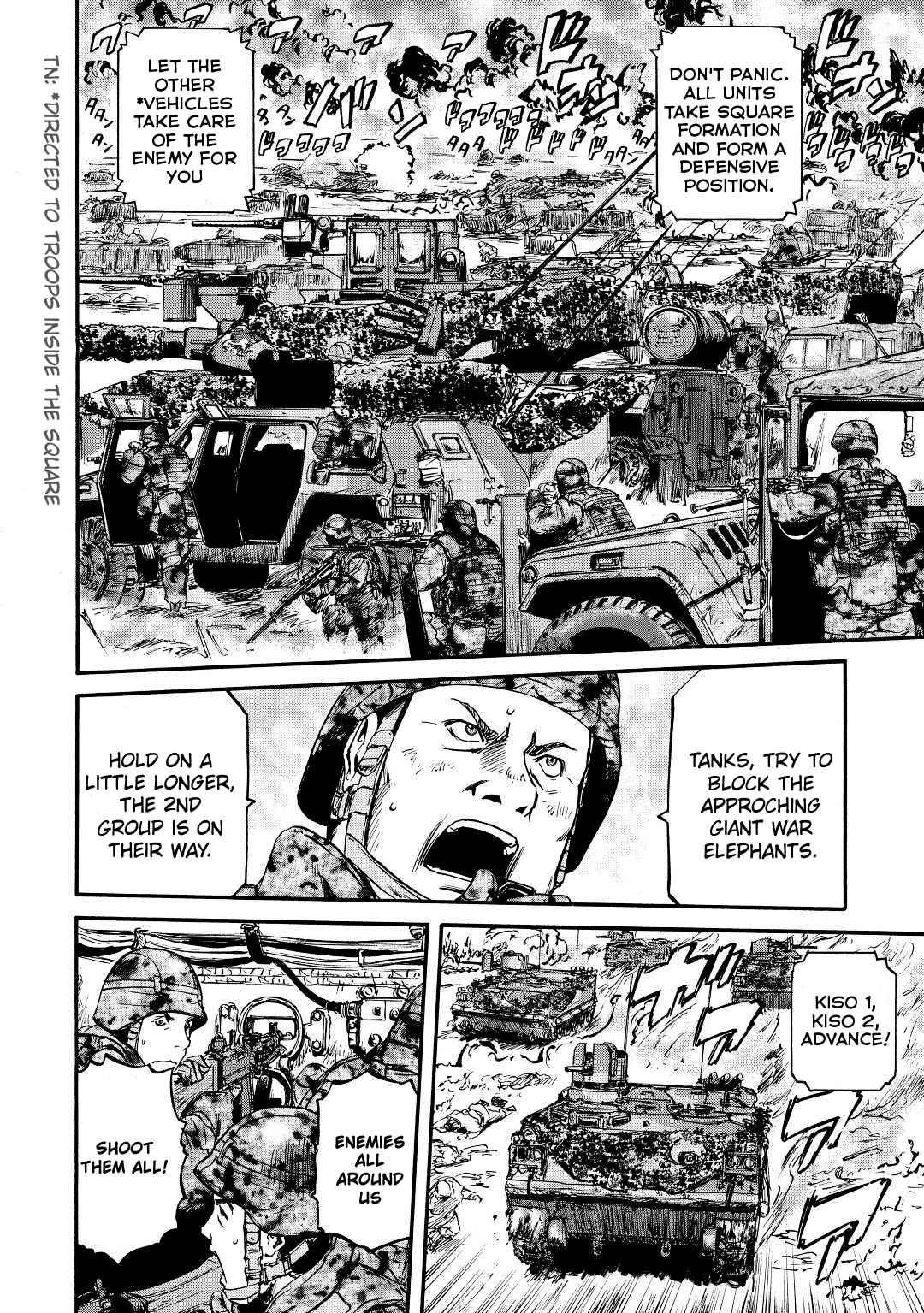Gate – Jietai Kare No Chi Nite, Kaku Tatakeri Chapter 119 - Page 27 in English