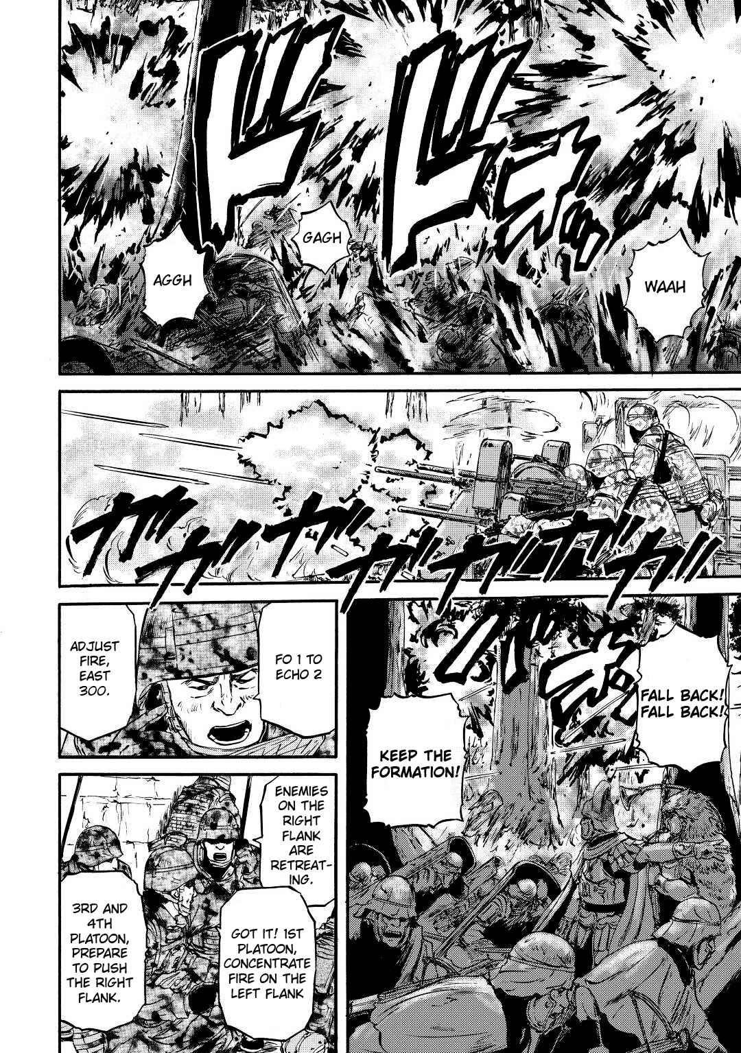 Gate – Jietai Kare No Chi Nite, Kaku Tatakeri Chapter 119 - Page 4 in English