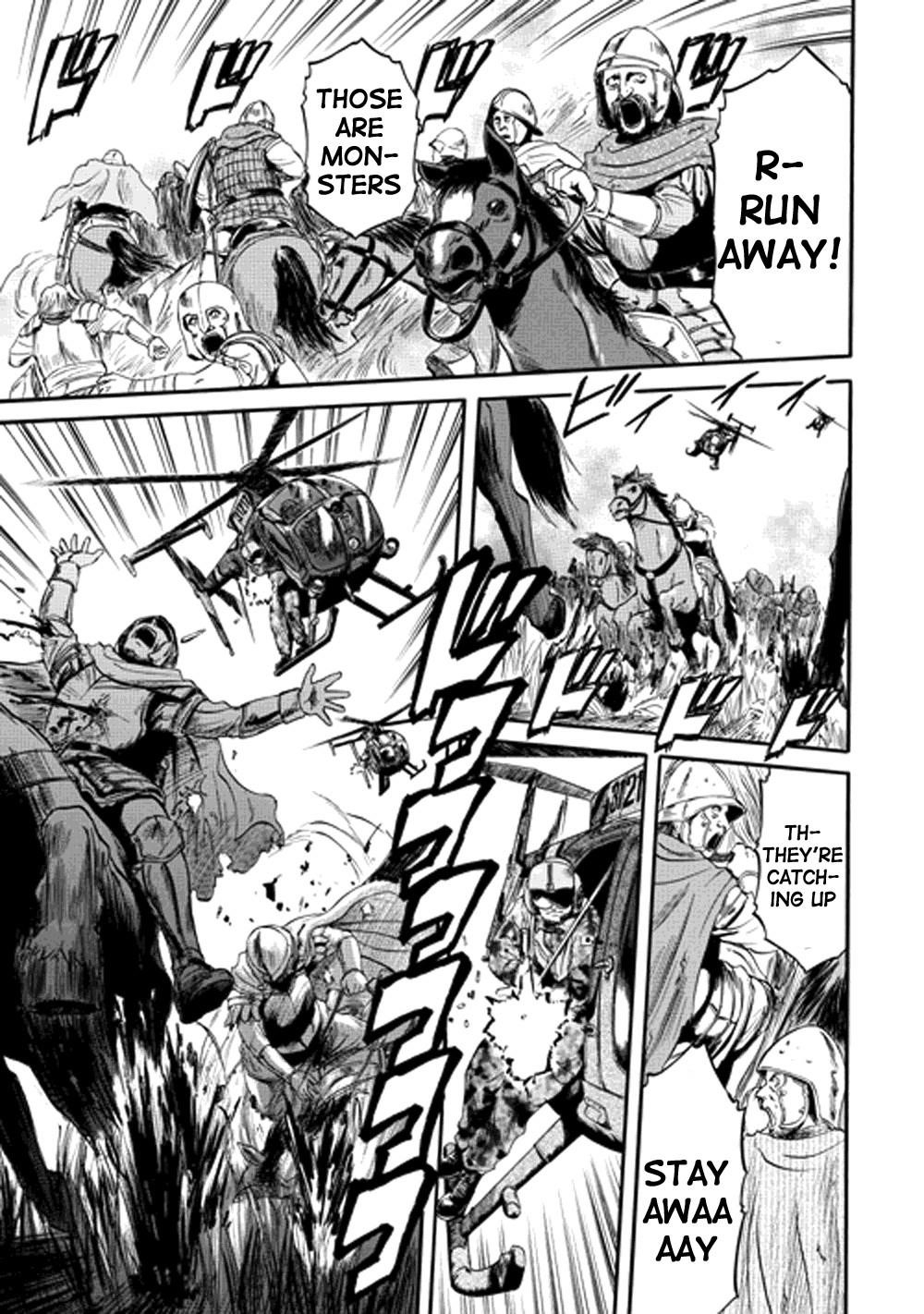 Gate – Jietai Kare No Chi Nite, Kaku Tatakeri Chapter 12 - Page 12 in English