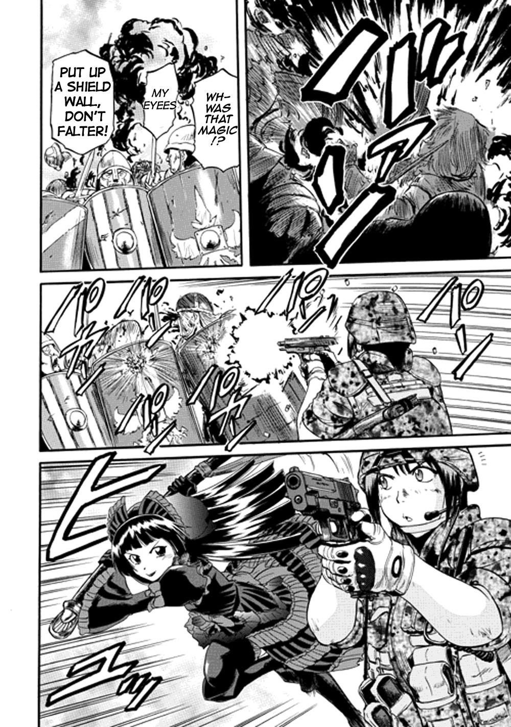 Gate – Jietai Kare No Chi Nite, Kaku Tatakeri Chapter 12 - Page 27 in English