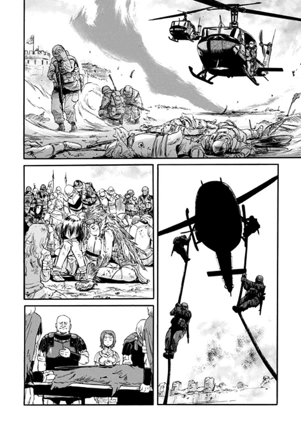 Gate – Jietai Kare No Chi Nite, Kaku Tatakeri Chapter 12 - Page 35 in English