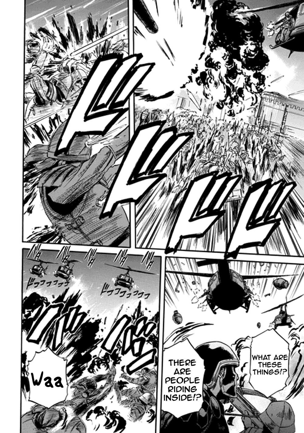Gate – Jietai Kare No Chi Nite, Kaku Tatakeri Chapter 12 - Page 5 in English