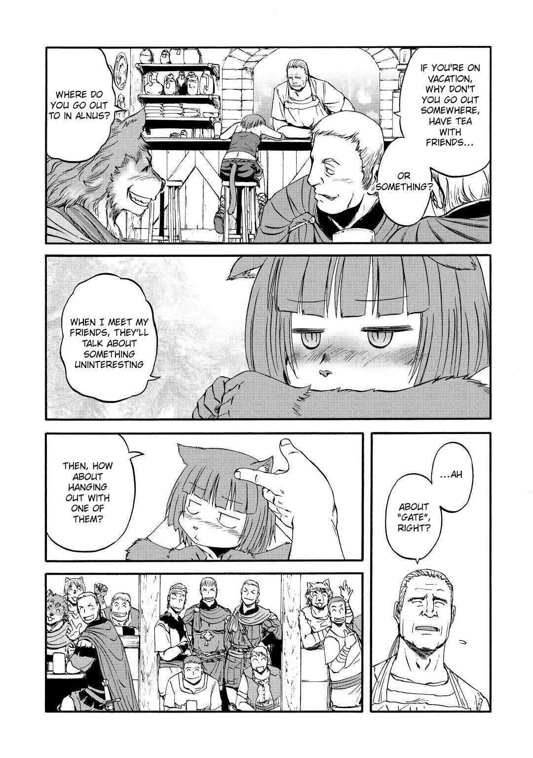 Gate – Jietai Kare No Chi Nite, Kaku Tatakeri Chapter 120 - Page 15 in English