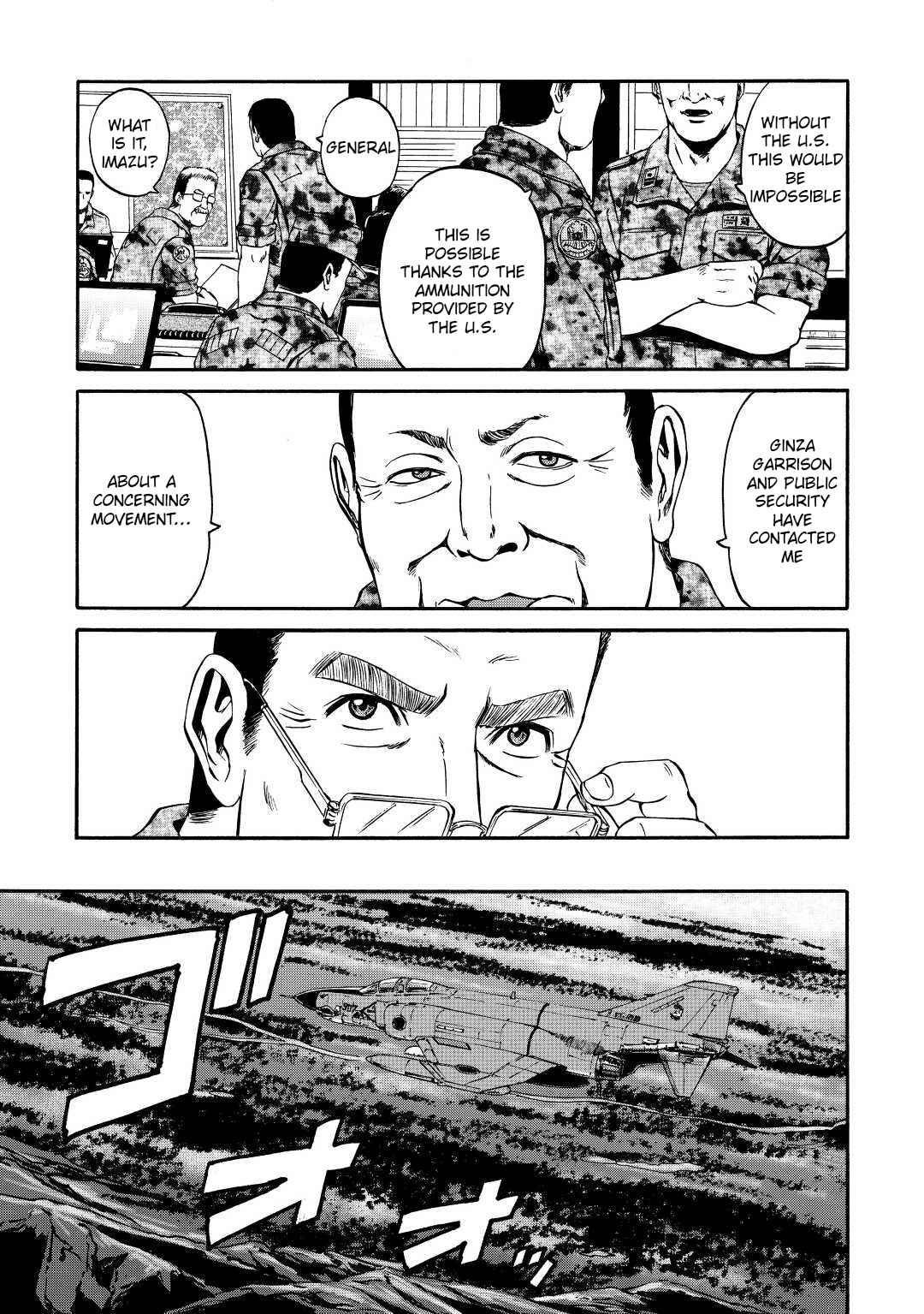 Gate – Jietai Kare No Chi Nite, Kaku Tatakeri Chapter 120 - Page 4 in English