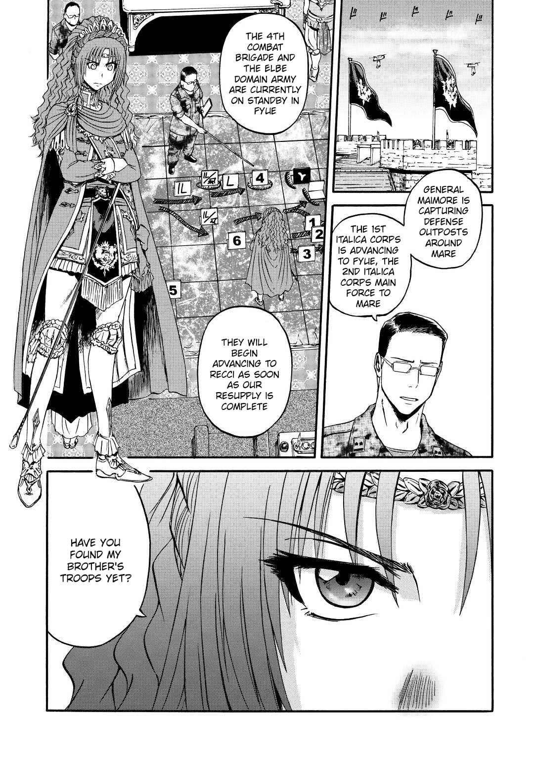 Gate – Jietai Kare No Chi Nite, Kaku Tatakeri Chapter 120 - Page 6 in English