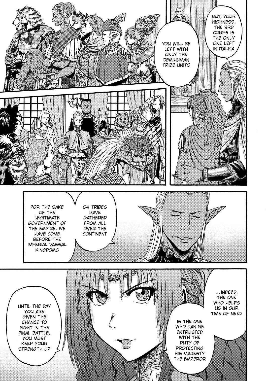 Gate – Jietai Kare No Chi Nite, Kaku Tatakeri Chapter 120 - Page 8 in English