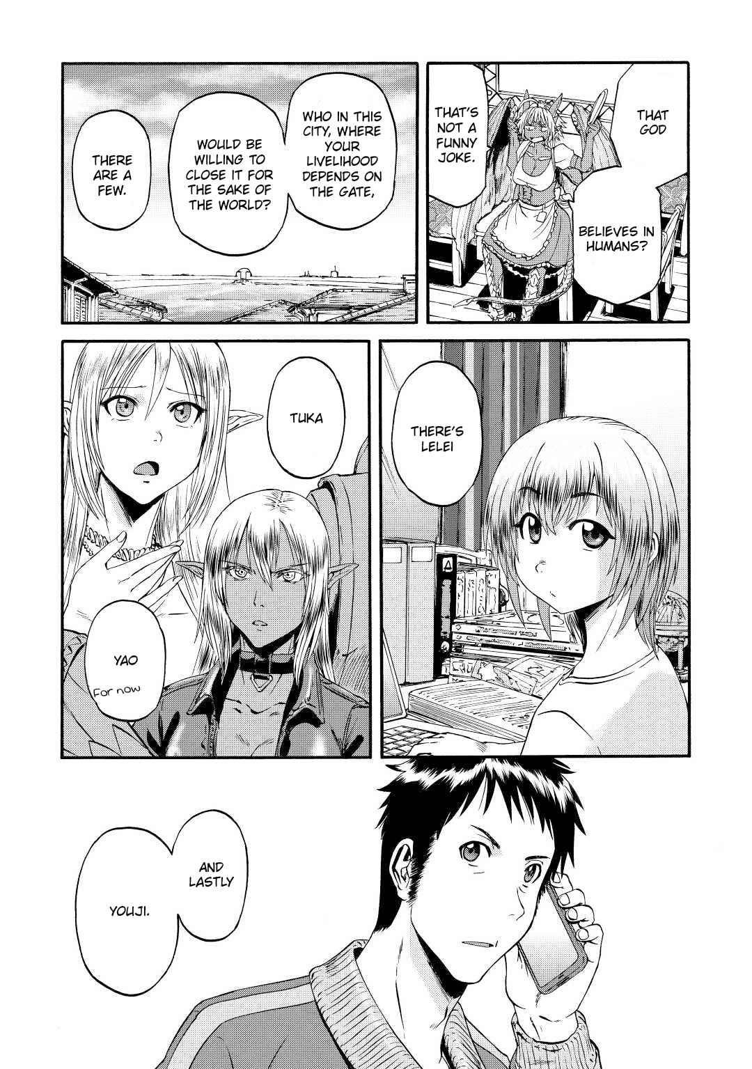 Gate – Jietai Kare No Chi Nite, Kaku Tatakeri Chapter 121 - Page 13 in English