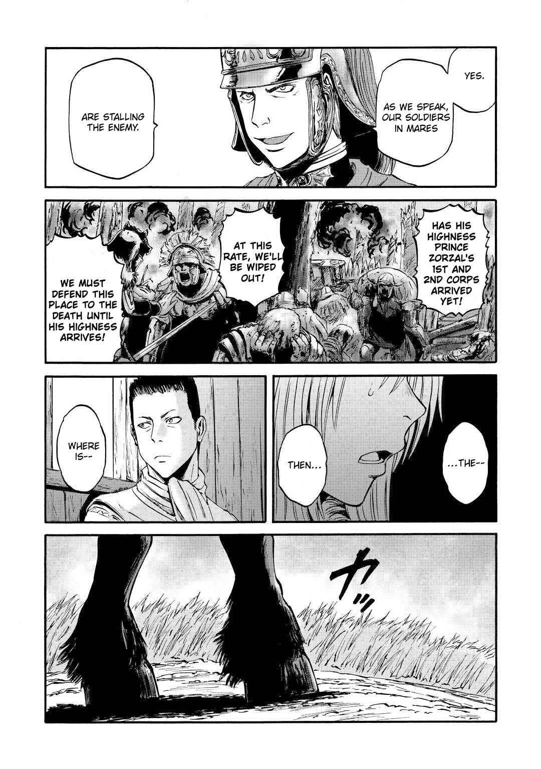 Gate – Jietai Kare No Chi Nite, Kaku Tatakeri Chapter 121 - Page 31 in English