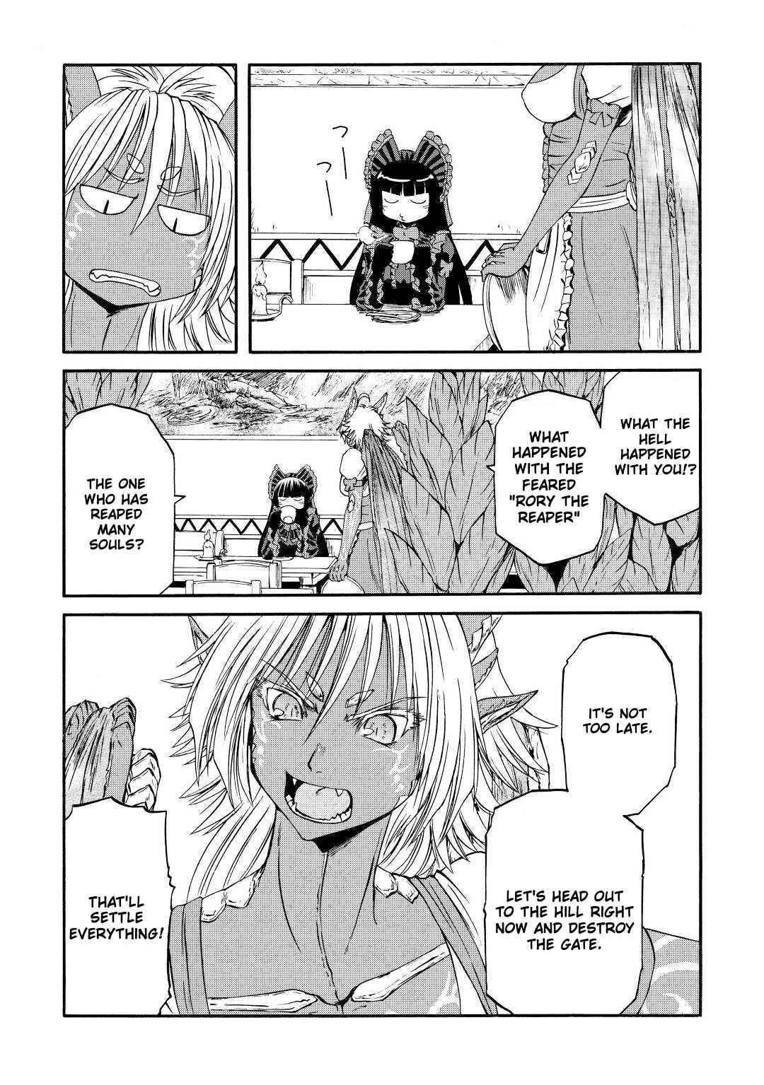 Gate – Jietai Kare No Chi Nite, Kaku Tatakeri Chapter 121 - Page 4 in English