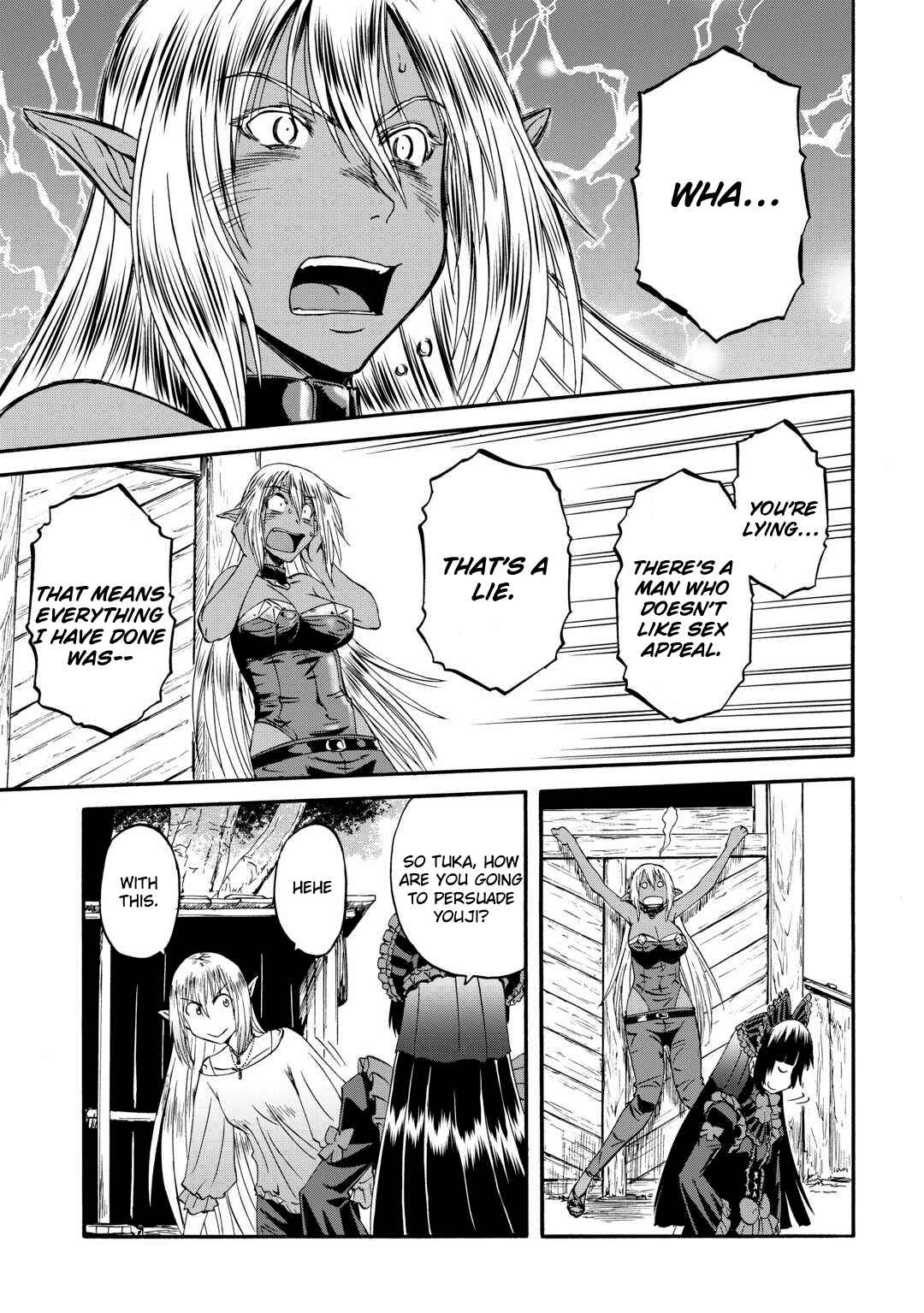 Gate – Jietai Kare No Chi Nite, Kaku Tatakeri Chapter 123 - Page 13 in English