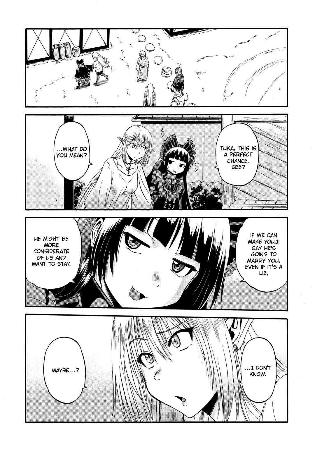 Gate – Jietai Kare No Chi Nite, Kaku Tatakeri Chapter 123 - Page 24 in English