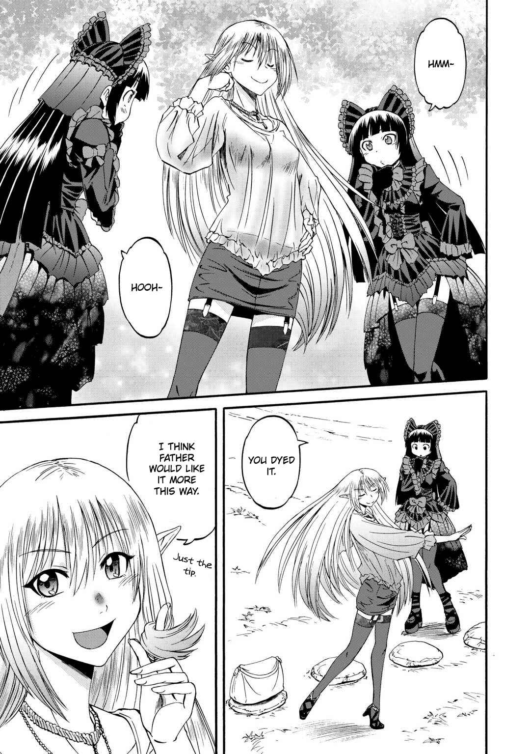 Gate – Jietai Kare No Chi Nite, Kaku Tatakeri Chapter 123 - Page 7 in English