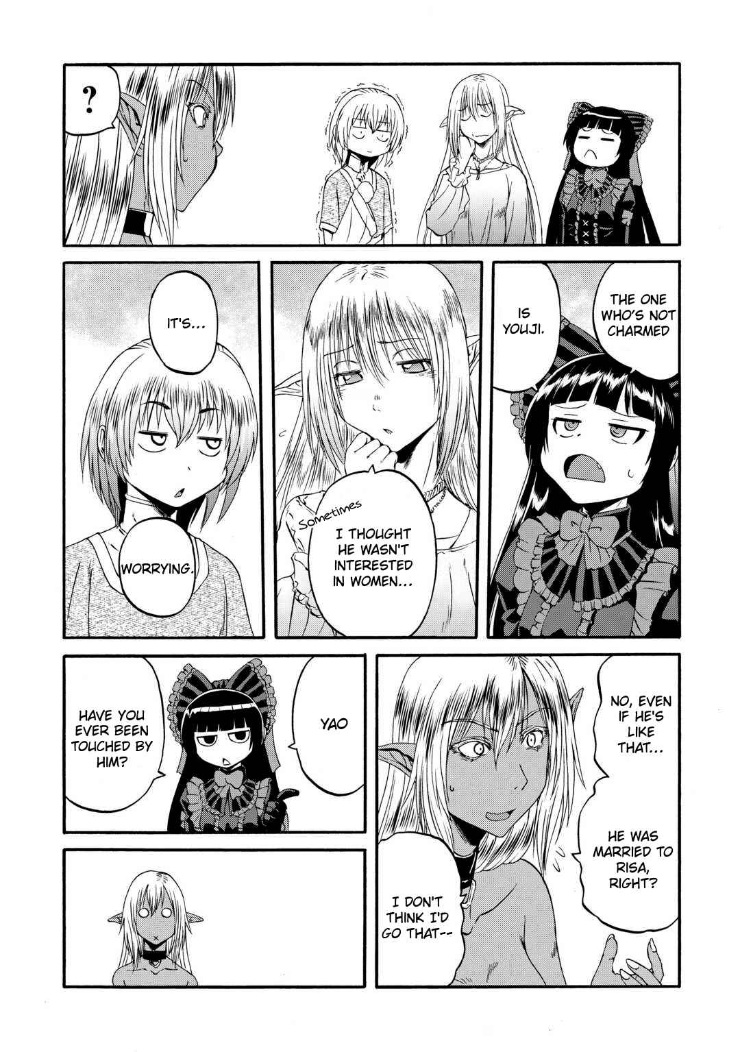Gate – Jietai Kare No Chi Nite, Kaku Tatakeri Chapter 123 - Page 9 in English