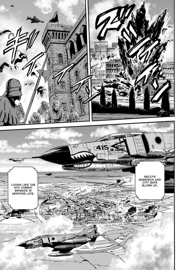 Gate – Jietai Kare No Chi Nite, Kaku Tatakeri Chapter 124 - Page 15 in English