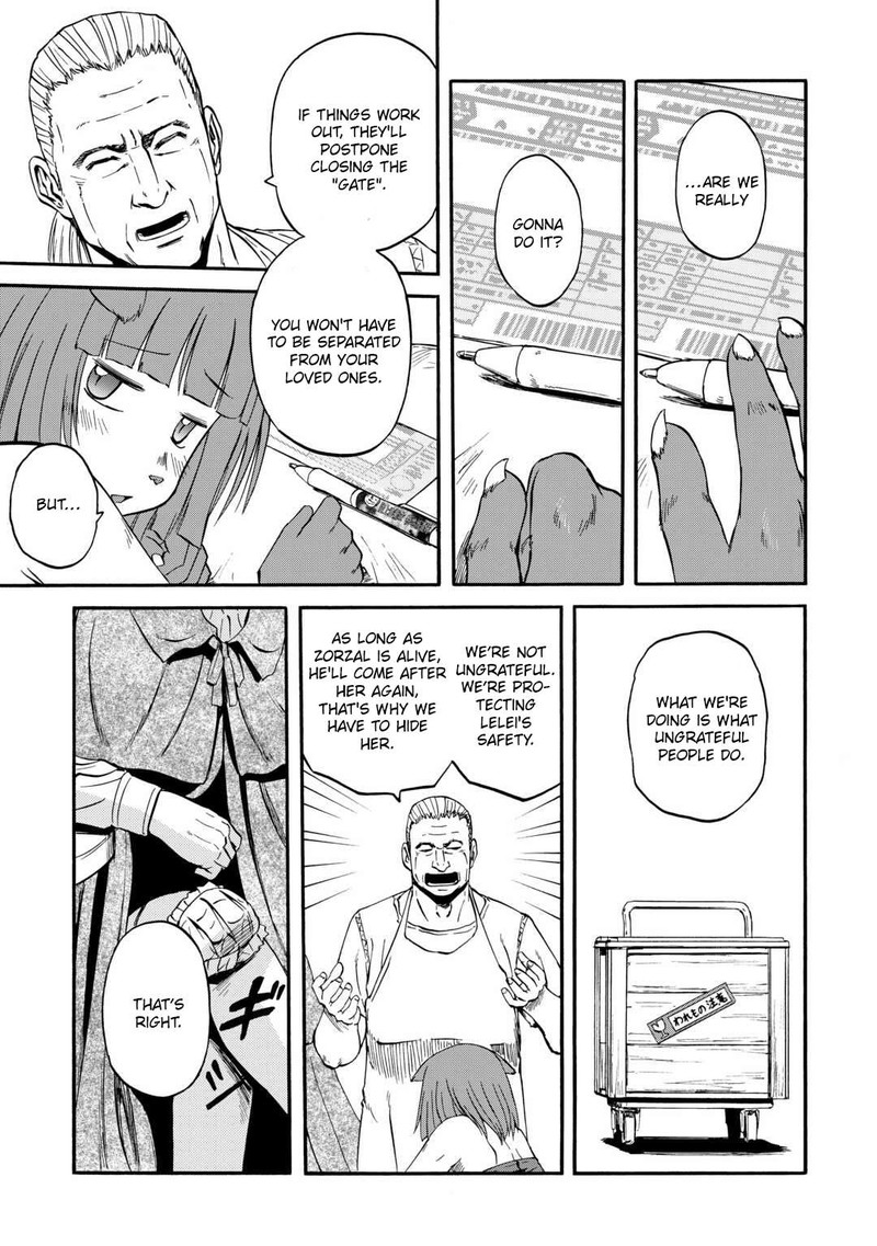 Gate – Jietai Kare No Chi Nite, Kaku Tatakeri Chapter 124 - Page 9 in English