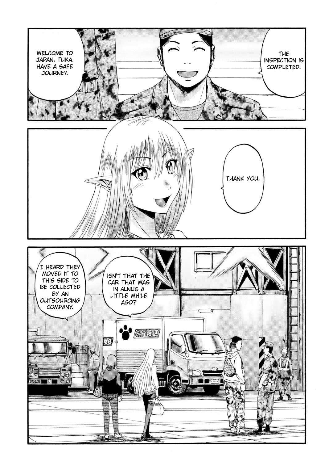 Gate – Jietai Kare No Chi Nite, Kaku Tatakeri Chapter 125 - Page 12 in English