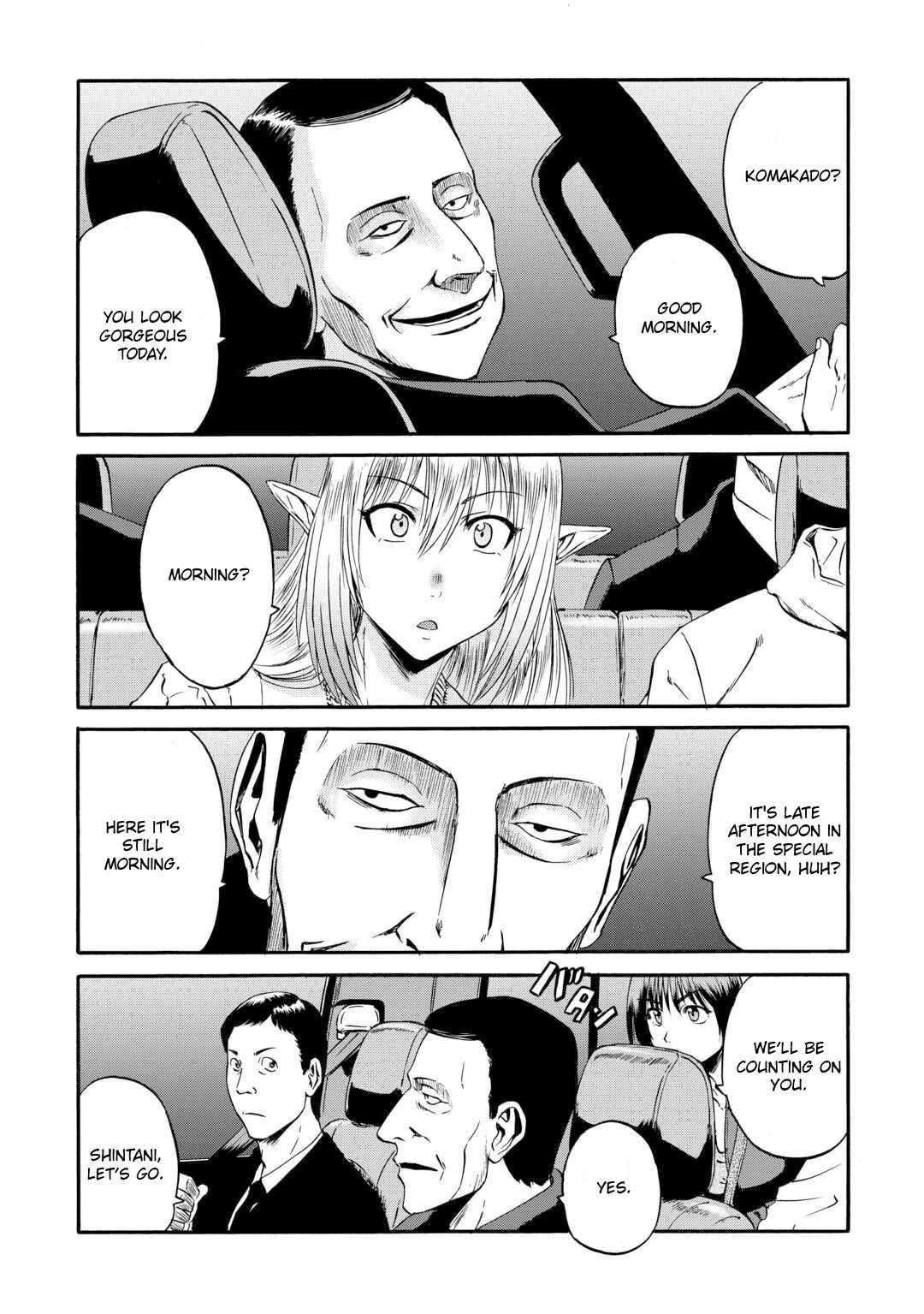 Gate – Jietai Kare No Chi Nite, Kaku Tatakeri Chapter 125 - Page 15 in English