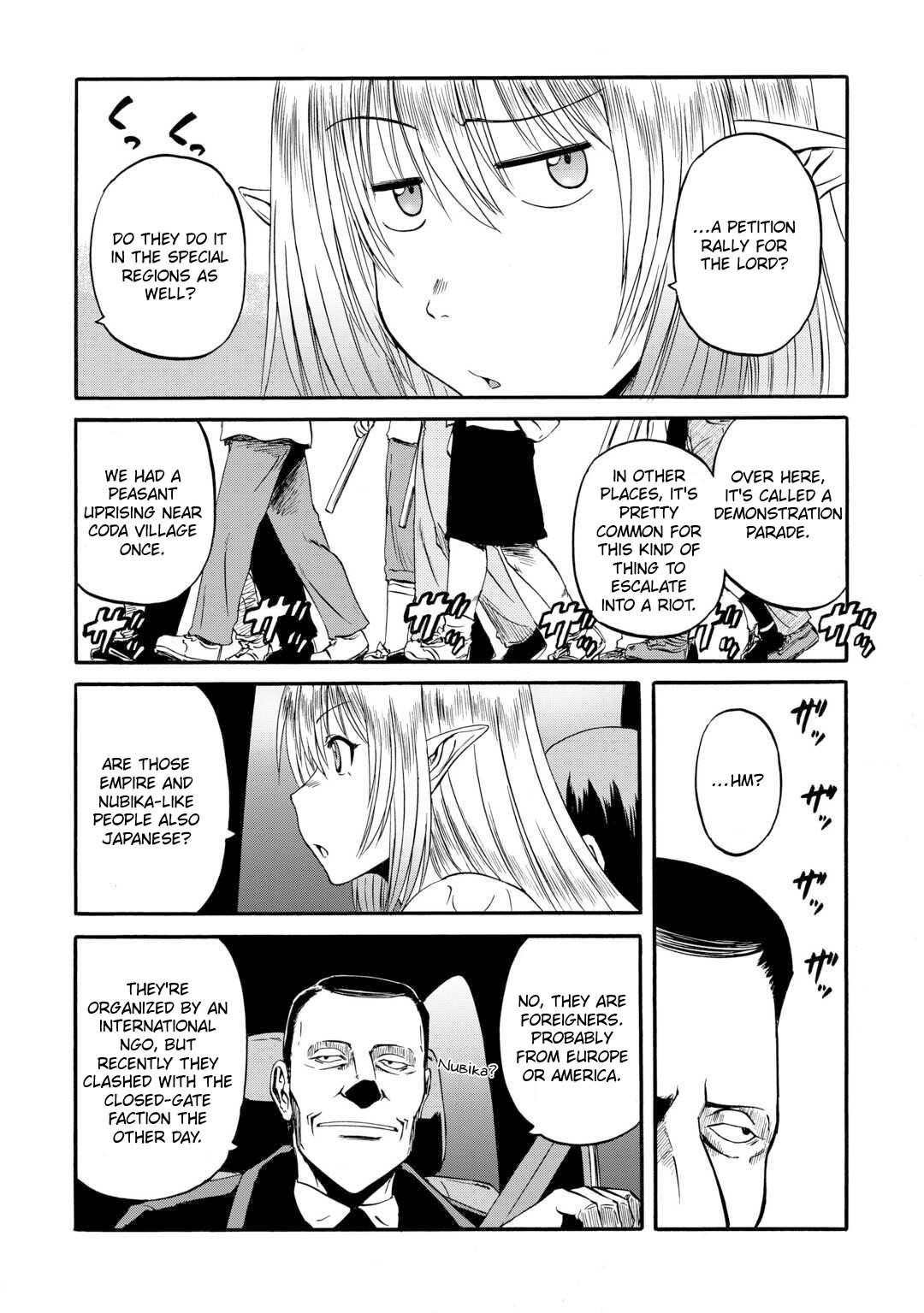 Gate – Jietai Kare No Chi Nite, Kaku Tatakeri Chapter 125 - Page 19 in English