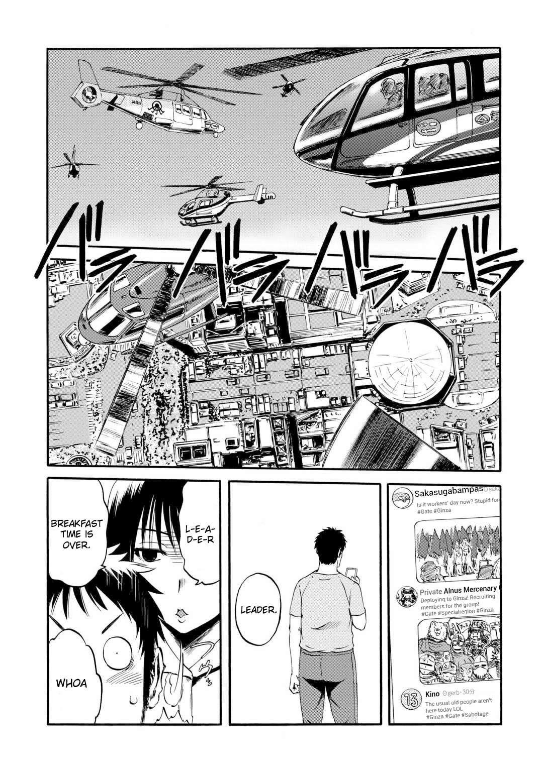 Gate – Jietai Kare No Chi Nite, Kaku Tatakeri Chapter 125 - Page 6 in English