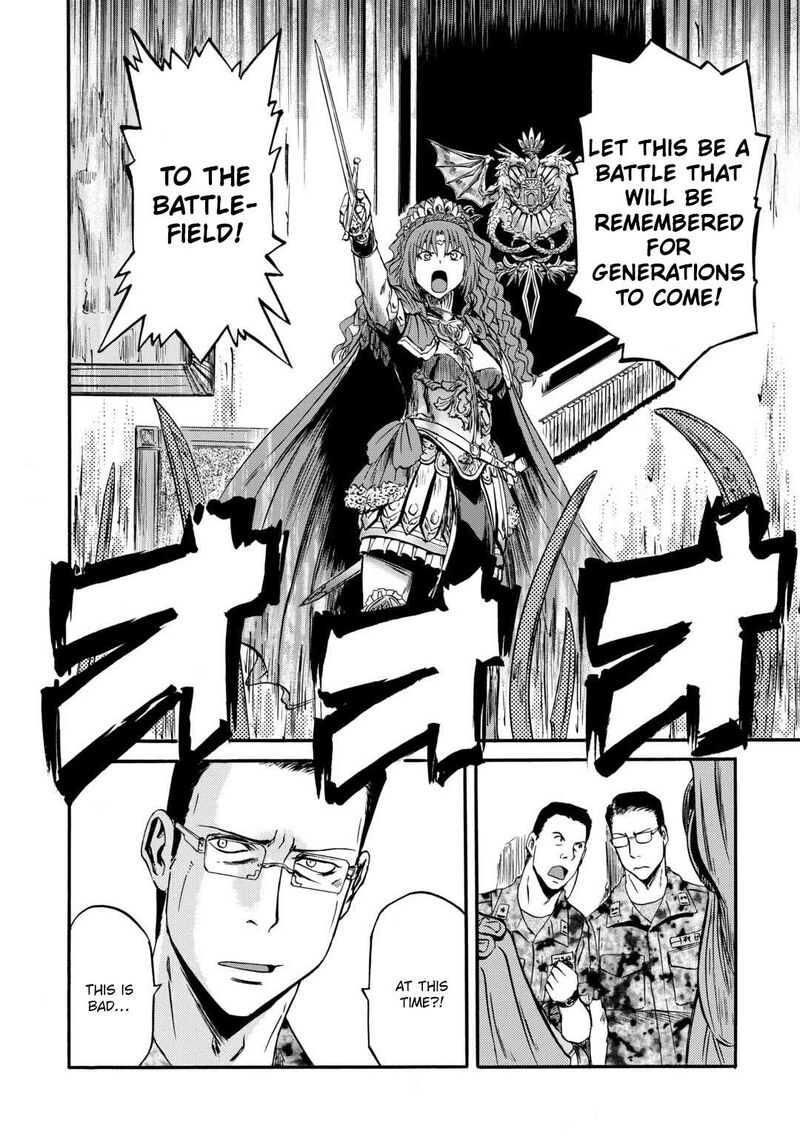 Gate – Jietai Kare No Chi Nite, Kaku Tatakeri Chapter 126 - Page 34 in English
