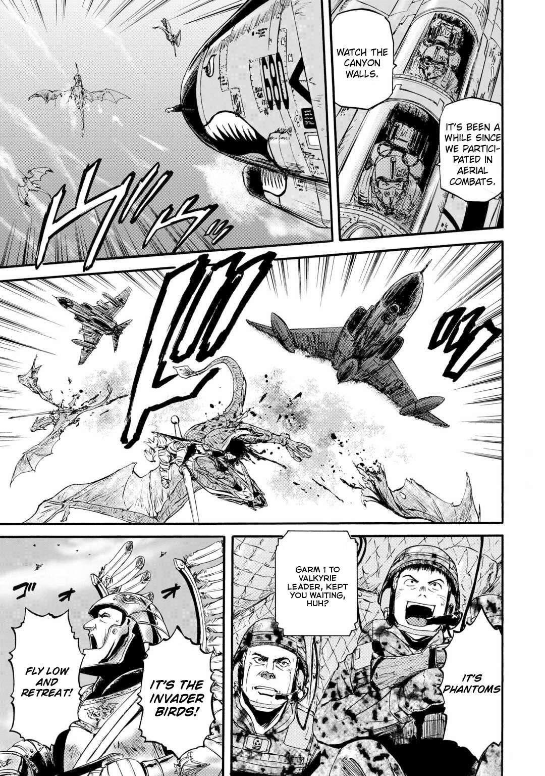 Gate – Jietai Kare No Chi Nite, Kaku Tatakeri Chapter 128 - Page 19 in English