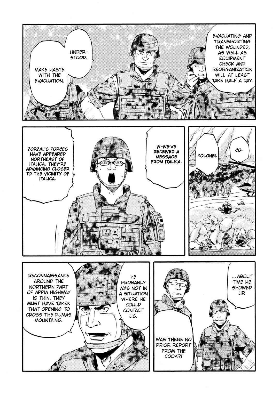 Gate – Jietai Kare No Chi Nite, Kaku Tatakeri Chapter 128 - Page 26 in English