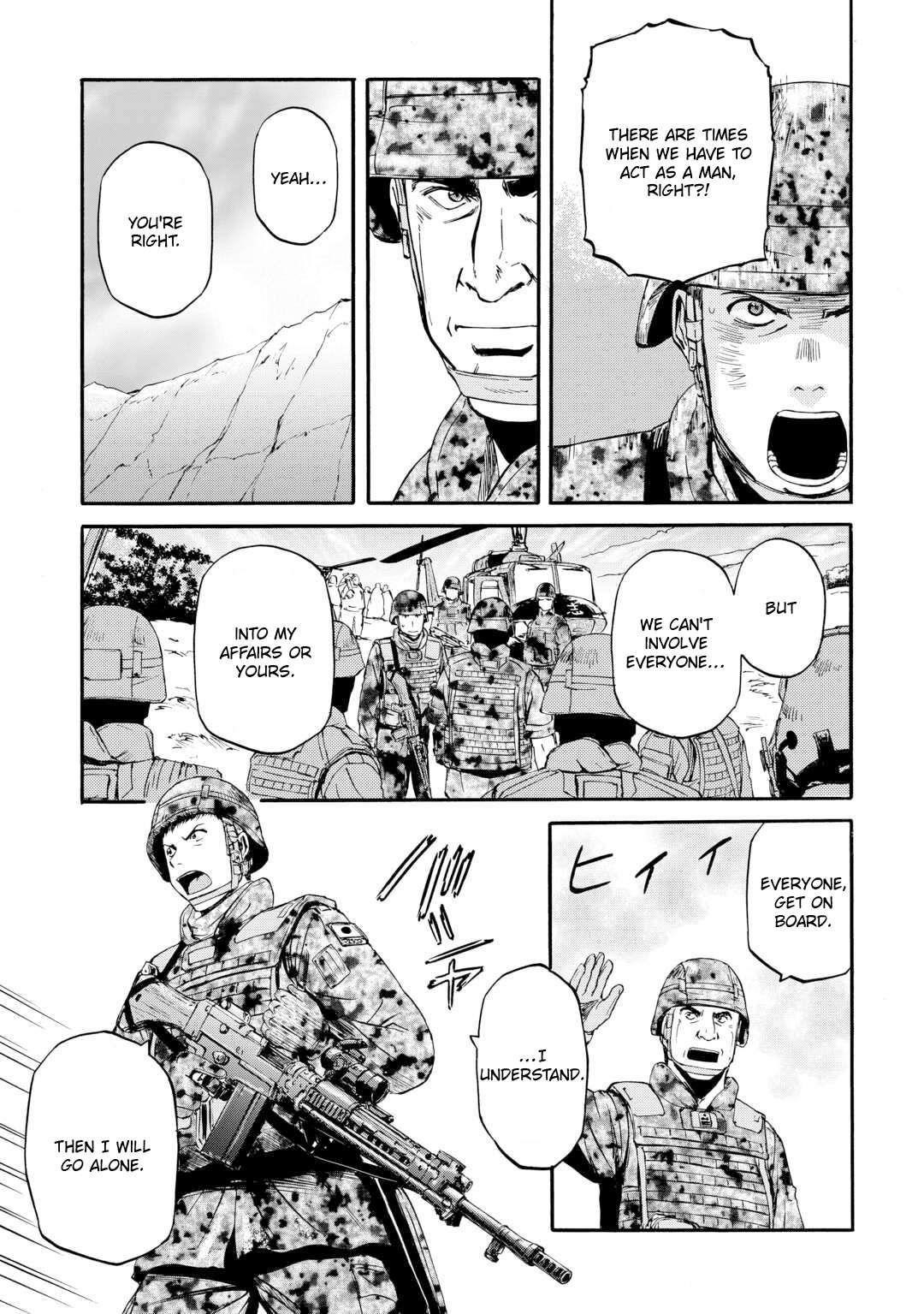 Gate – Jietai Kare No Chi Nite, Kaku Tatakeri Chapter 128 - Page 31 in English