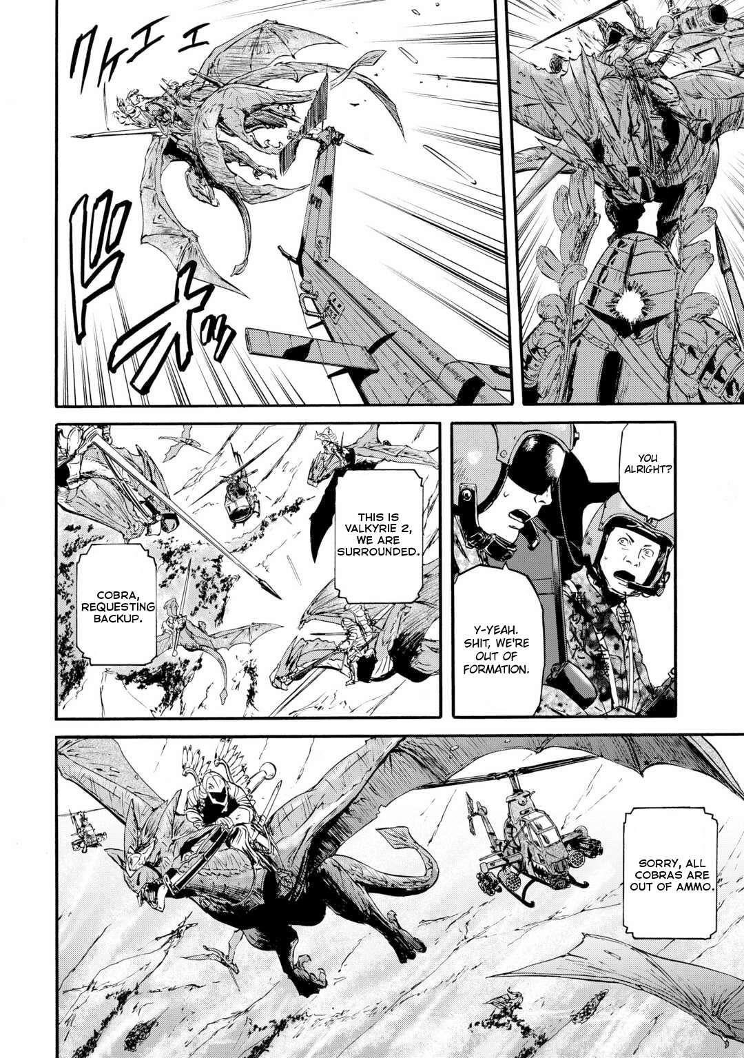 Gate – Jietai Kare No Chi Nite, Kaku Tatakeri Chapter 128 - Page 4 in English
