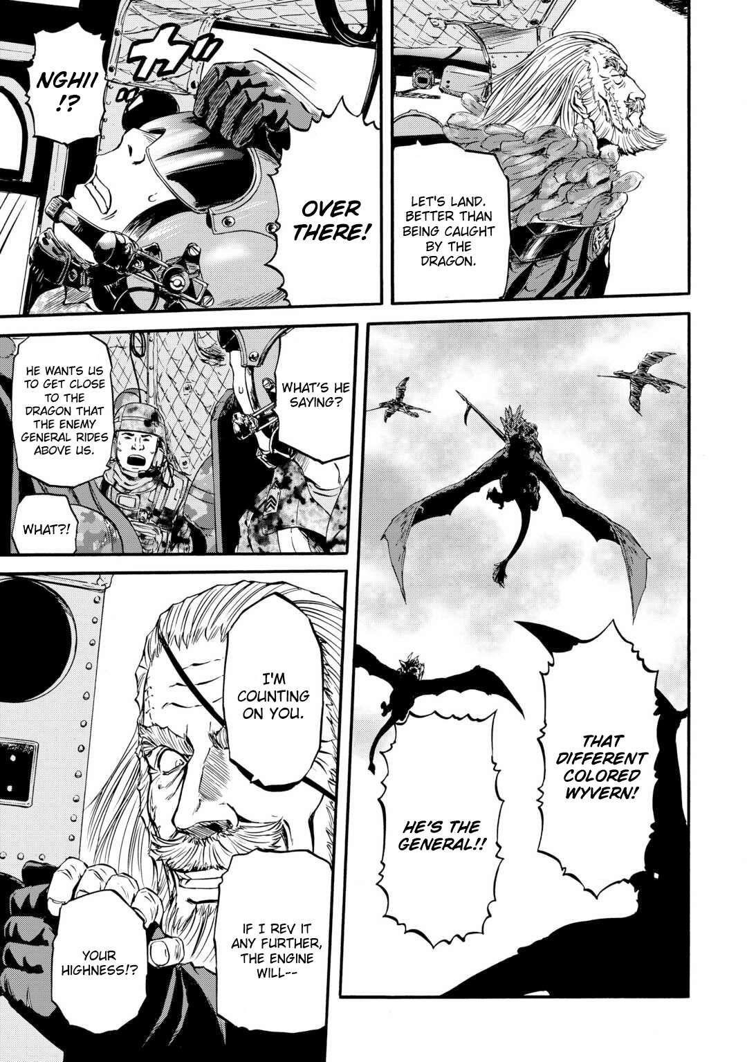 Gate – Jietai Kare No Chi Nite, Kaku Tatakeri Chapter 128 - Page 5 in English