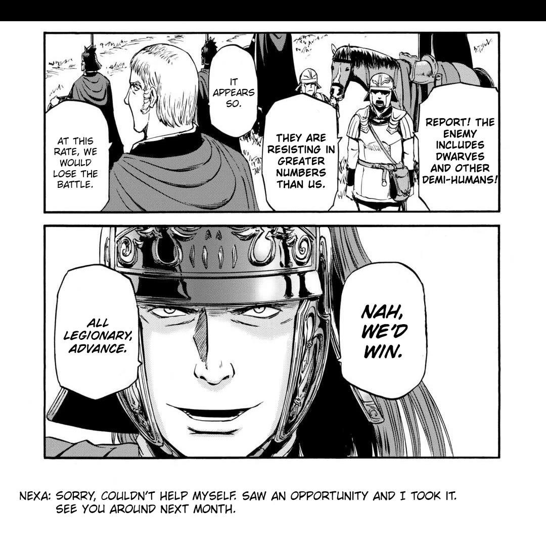 Gate – Jietai Kare No Chi Nite, Kaku Tatakeri Chapter 129 - Page 23 in English