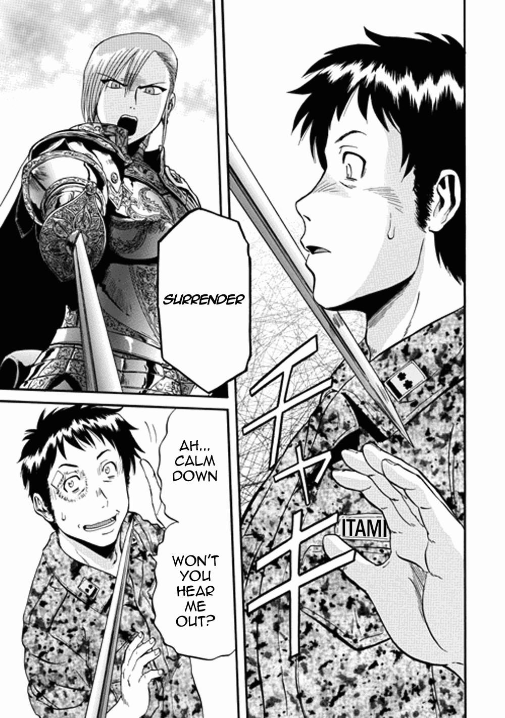 Gate – Jietai Kare No Chi Nite, Kaku Tatakeri Chapter 13 - Page 20 in English