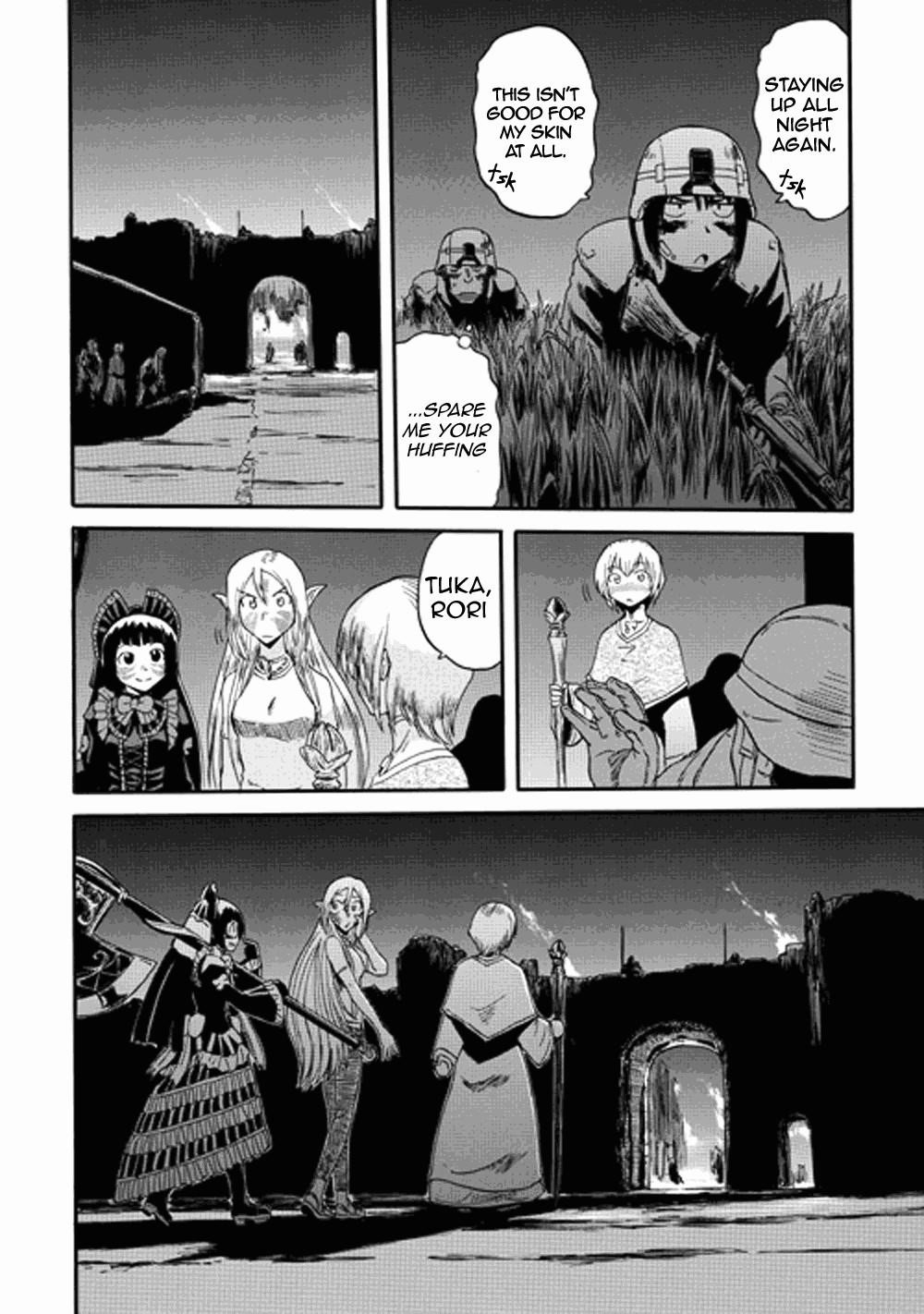 Gate – Jietai Kare No Chi Nite, Kaku Tatakeri Chapter 13 - Page 33 in English