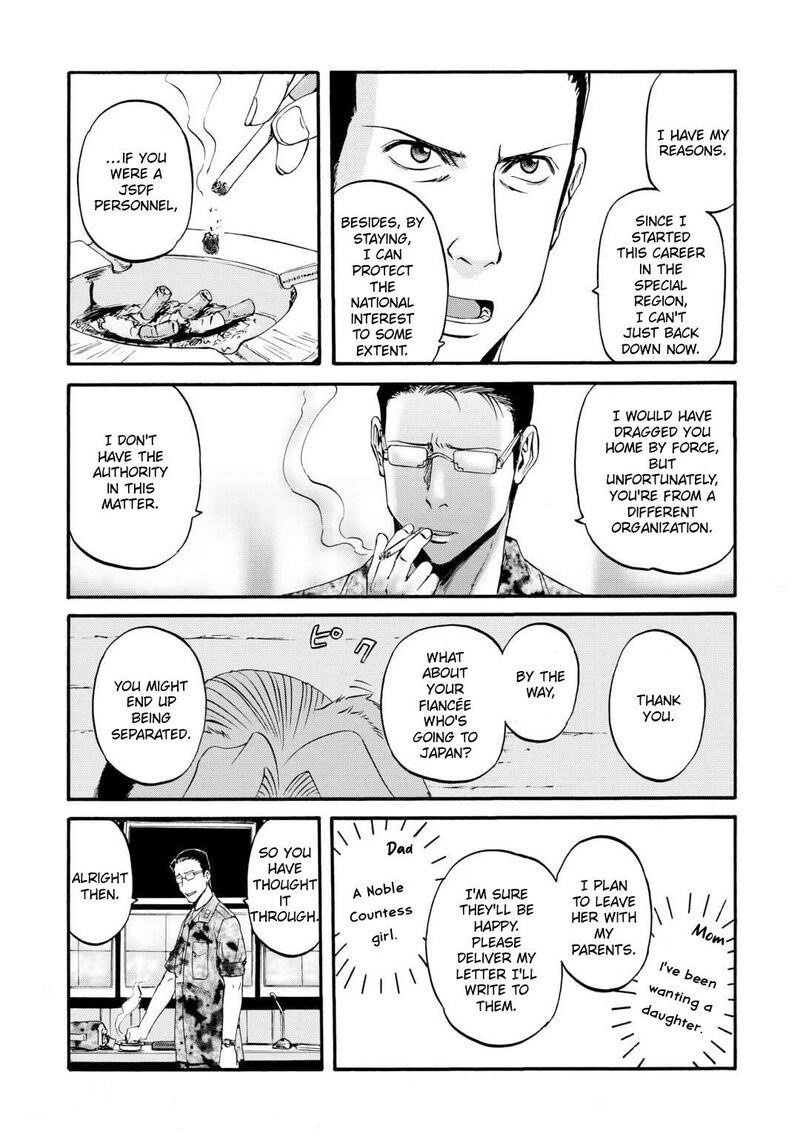 Gate – Jietai Kare No Chi Nite, Kaku Tatakeri Chapter 131 - Page 23 in English