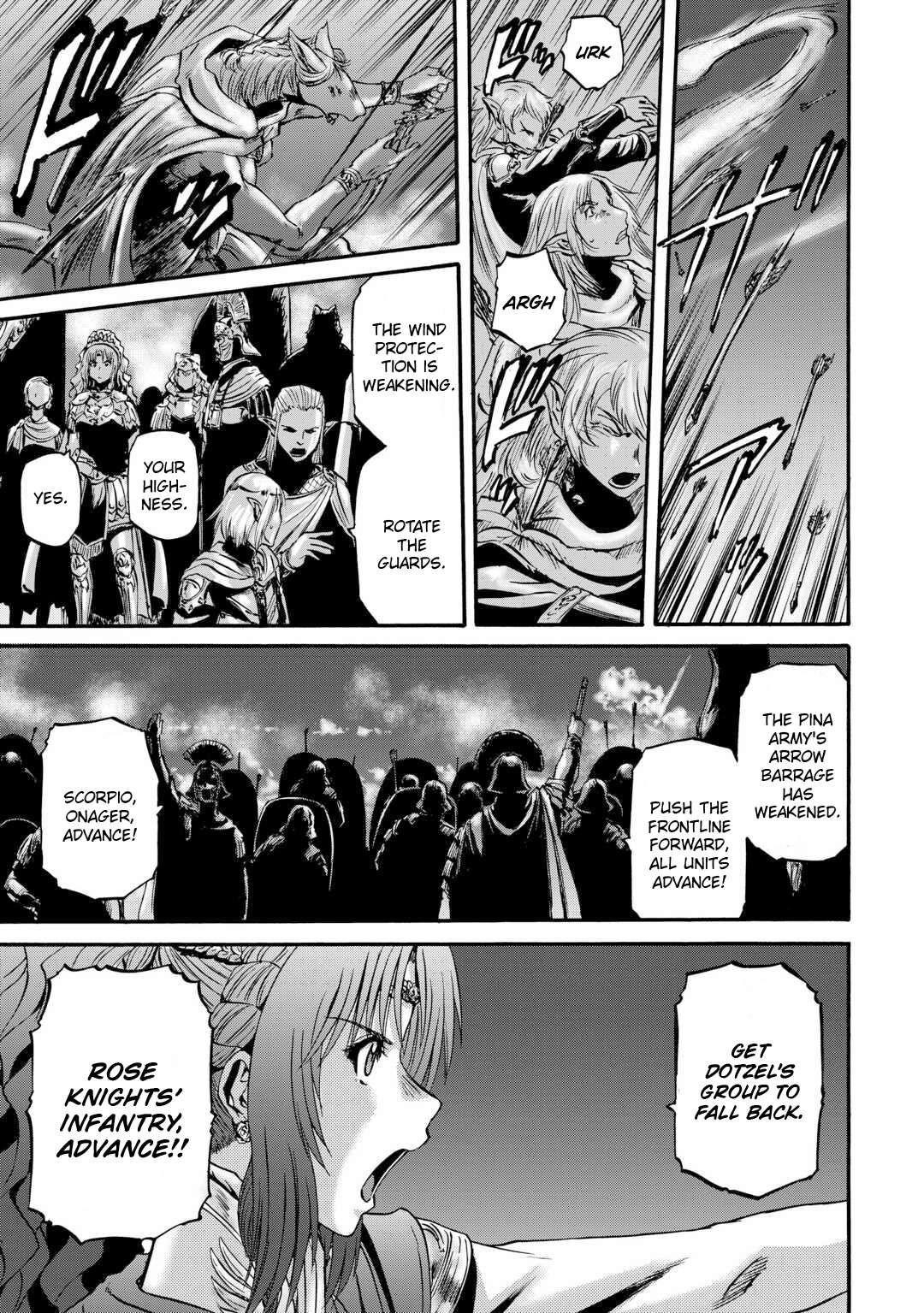 Gate – Jietai Kare No Chi Nite, Kaku Tatakeri Chapter 132 - Page 17 in English