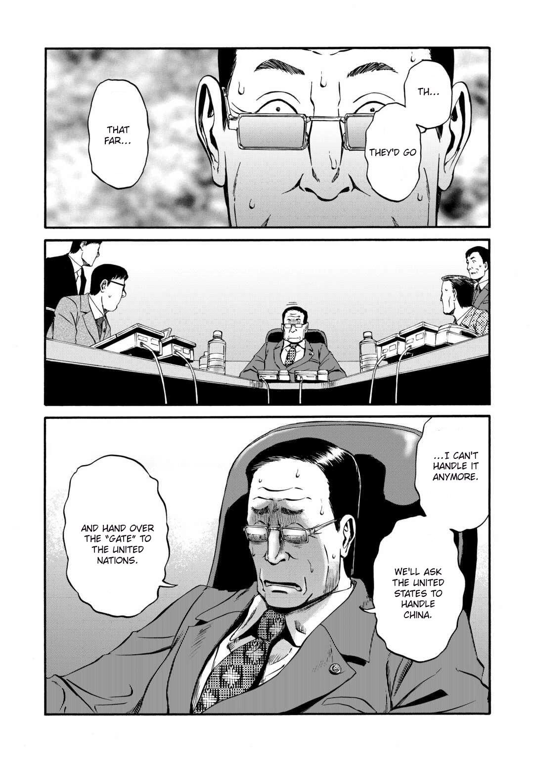 Gate – Jietai Kare No Chi Nite, Kaku Tatakeri Chapter 133 - Page 15 in English